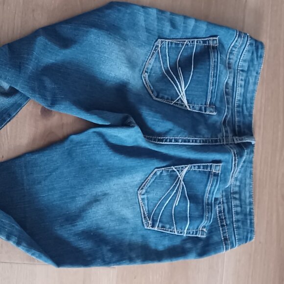 Bootlegger Jean's size 28 blue denim - Picture 6 of 6